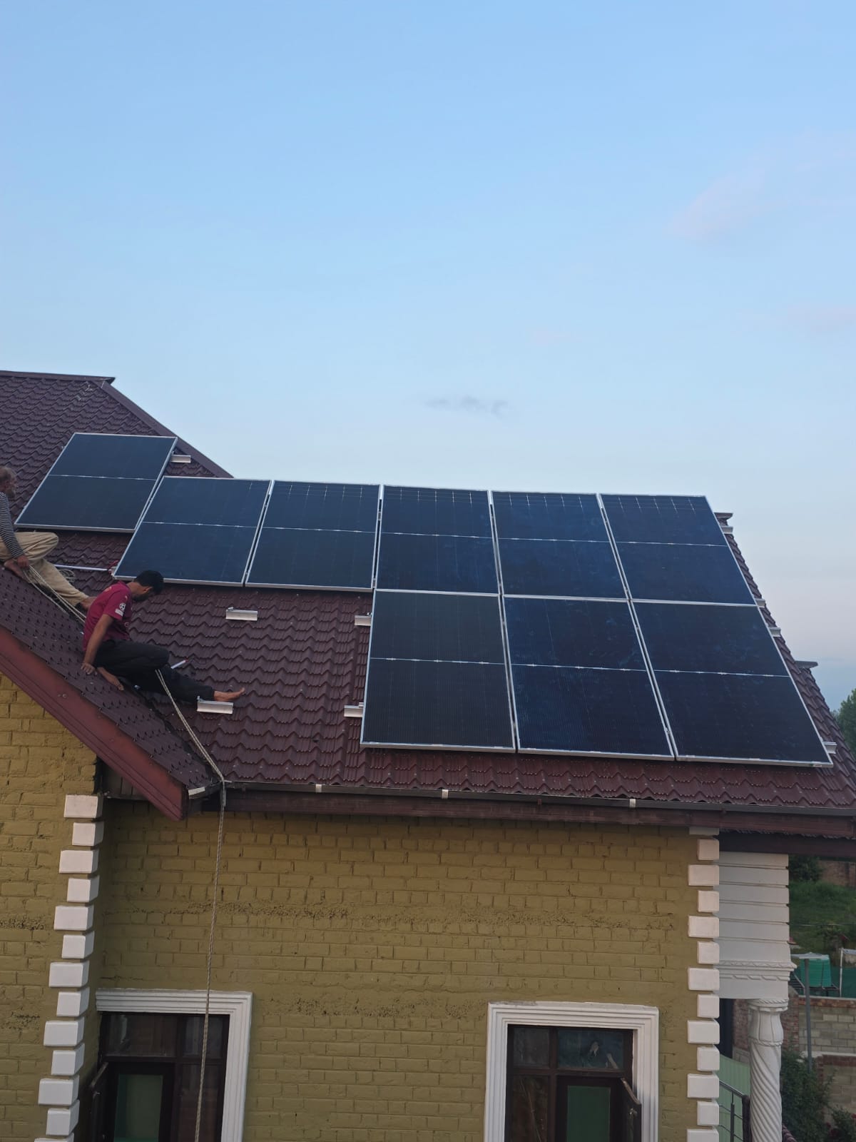 Green Villa Rooftop Installation